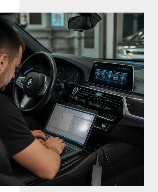 Русификация мультимедиа BMW для авто под ключ в Кропоткине