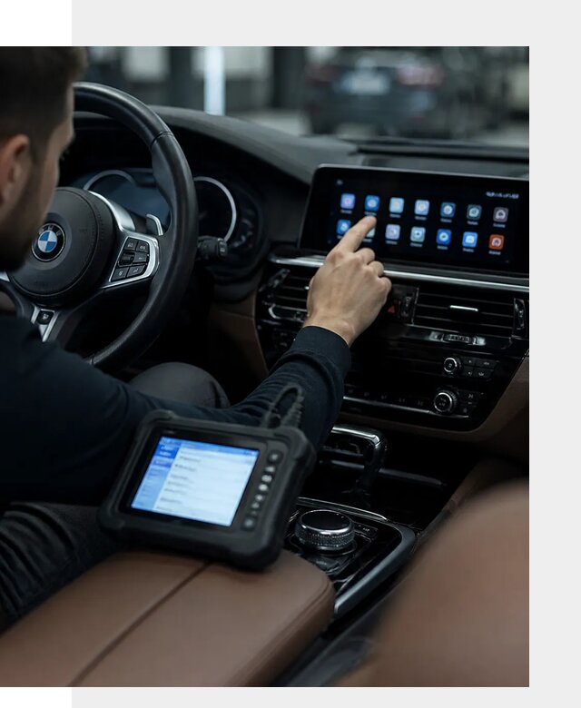 Установка приложений и мультимедиа сервисов BMW в Кропоткине