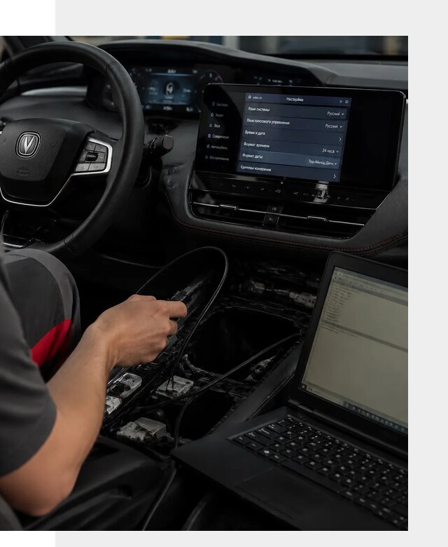Русификация автомобиля Changan UNI-K под ключ в Кропоткине