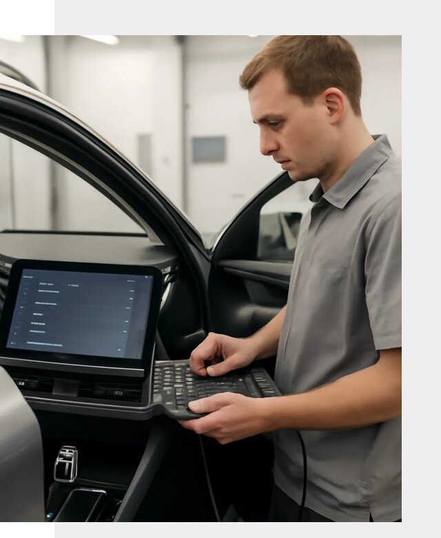 Русификация мультимедиа автомобилей Lynk Co в Кропоткине