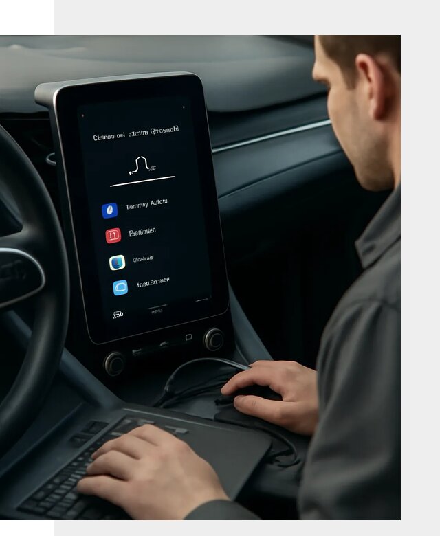 Установка приложений Lynk Co на автомобиль в Кропоткине
