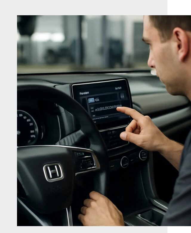 Русификация панели приборов Honda в Кропоткине по цене 5430 ФастМобиль-Крп