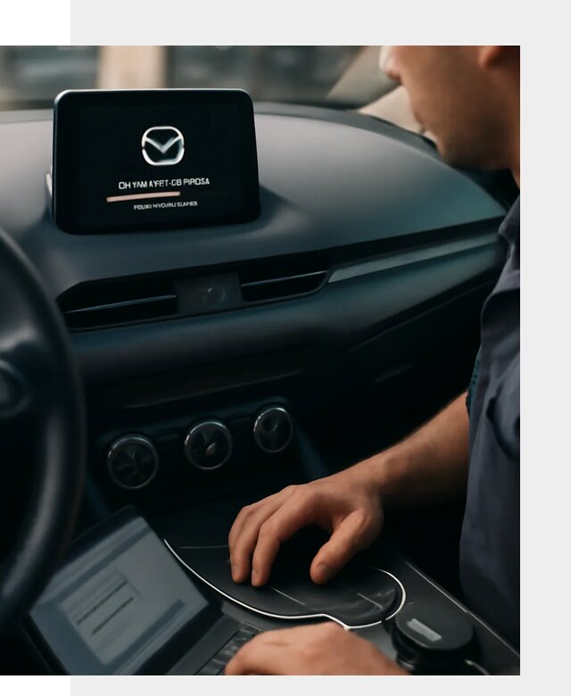 Установка приложений Mazda на мультимедийную систему в Кропоткине